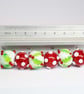 Handmade Christmas lamp work glass beads - Image 2
