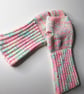 Pink Crochet Fingerless Gloves - Image 5