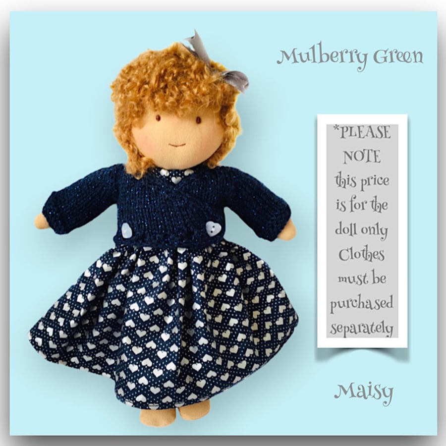 Maisy Maydew (Maisy Muffin) - a handcrafted doll