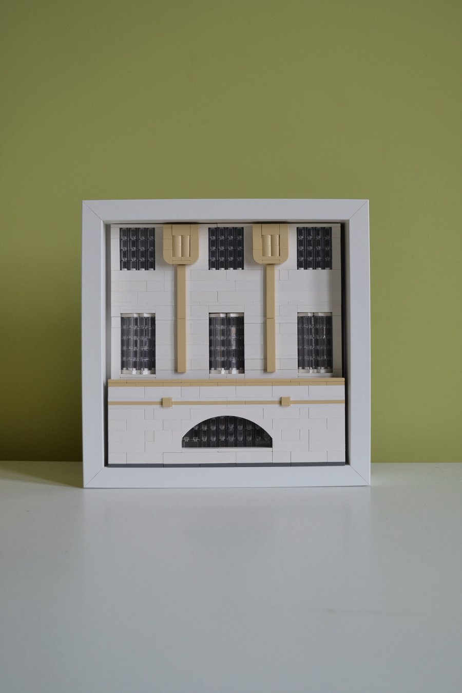 Charles Rennie Mackintosh's House for an Art Lover in Lego