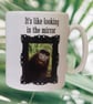 Monkey Mug - It's Like Looking In The Mirror. Funny mugs for Christmas - Image 1