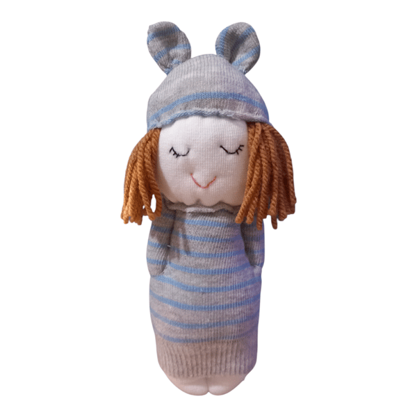 Handmade Sock Doll- Soft Doll