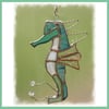 Seahorse Suncatcher Stained Glass