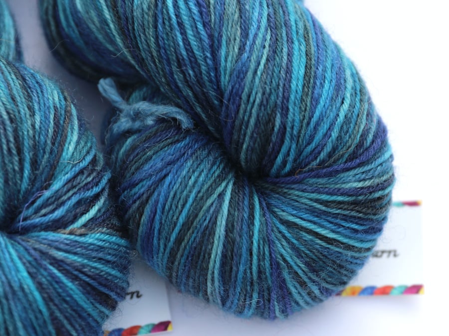 SALE: Torrent - Superwash Bluefaced Leicester 4 ply yarn