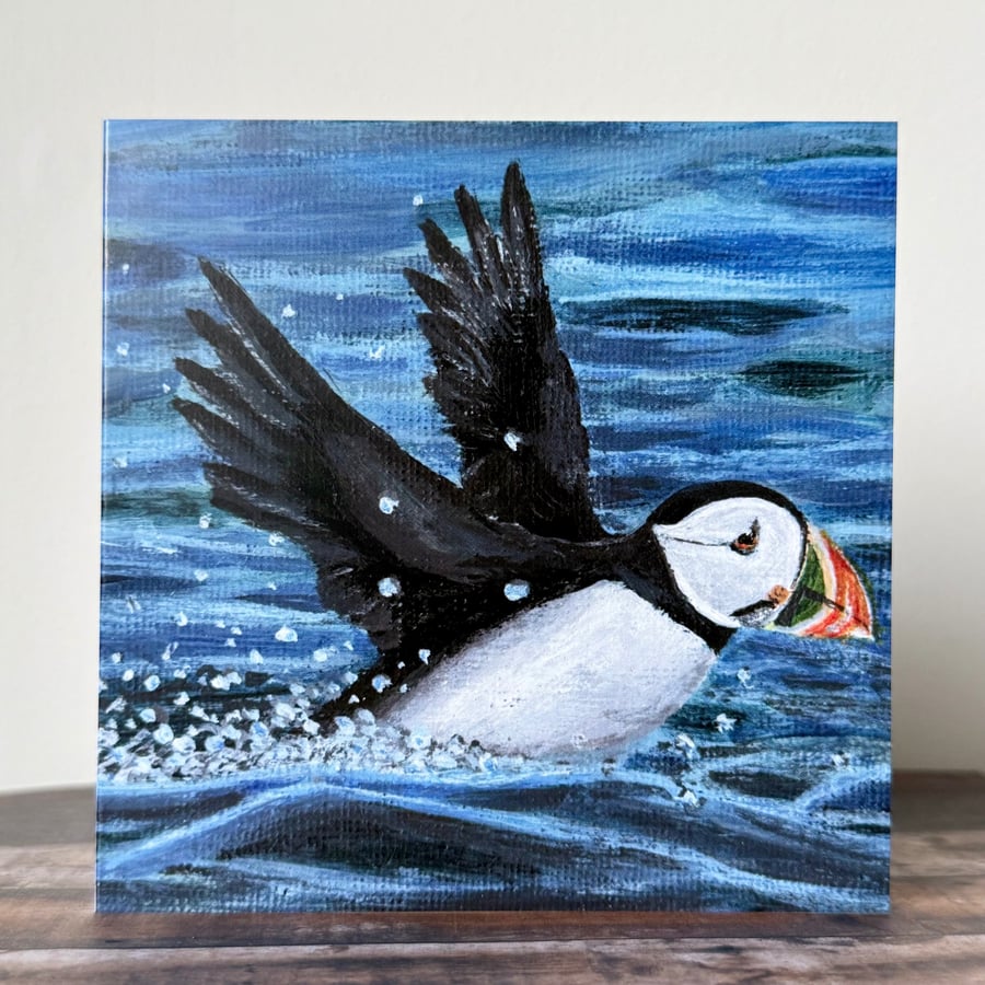 Puffin Card