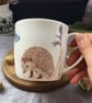 Hedgehog and Bluebell fine bone china mug - Image 9