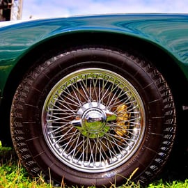 E Type Jaguar Classic Motor Car Photograph Print