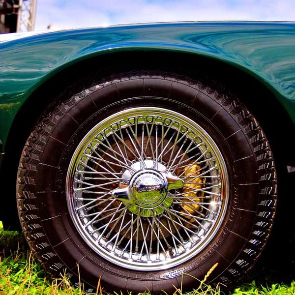 E Type Jaguar Classic Motor Car Photograph Print