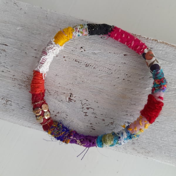 Textile Bangle