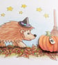 Happy Halloween Hedgehog Card - Image 4