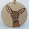 Roe deer hanging ornament 