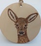 Roe deer hanging ornament  - Image 1