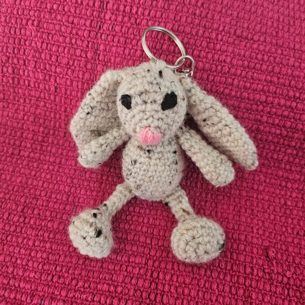 Floppy Bunny Keyring