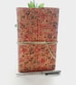Pink Flower Cork Notebook Journal