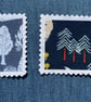 Fabric Postage Stamps - Live Your Adventure - Image 5