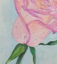 Original flower painting  - Image 4