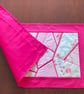PRETTY in PINK Embroidered Buffet Table Runner  - Image 2