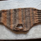 Hetts & Biffy Whippet Bespoke Hand Knitted Tank - Medium