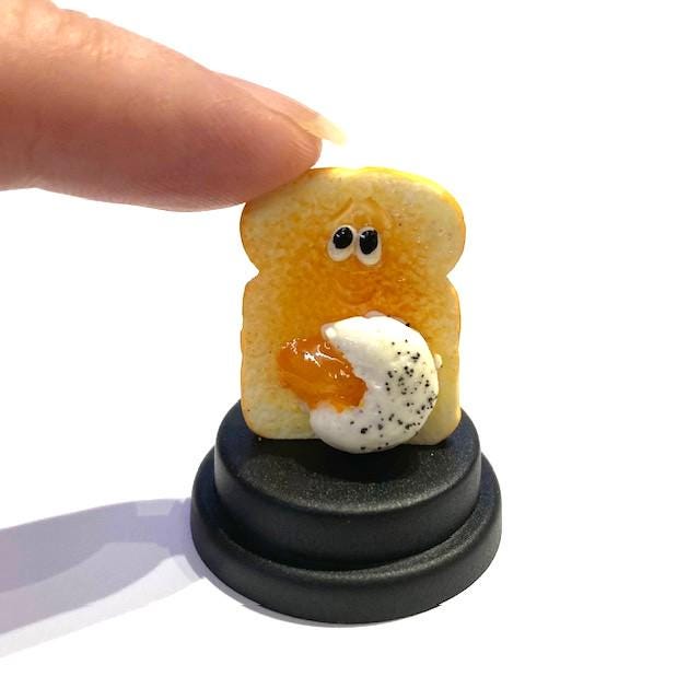 Pet Poached egg on Toast, Pet poached egg, Vegetarian gift