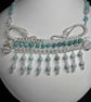 Amazonite Fusion Wire Wrapped Necklace - Image 1