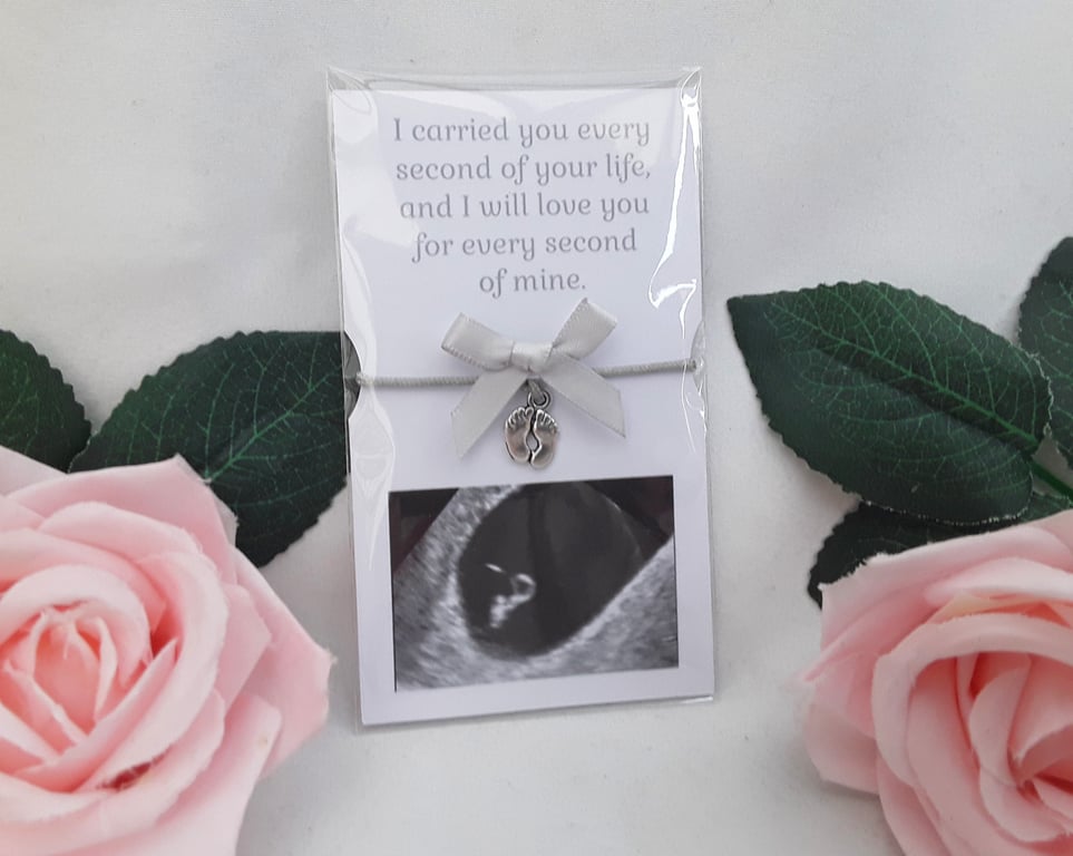 Personalised Baby Loss Cord Bracelet,Baby Remembrance Bracelet, Miscarriage Brac