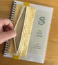 Handmade Book Buddy Pen Case. Zip Up Pencil Case with Elastic Loop - Image 3