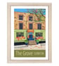 The Grove Surbiton travel poster print by Susie West - Image 4