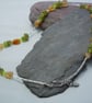 Peridot & Citrine semi-precious chips & Mother of Pearl necklace - Image 4