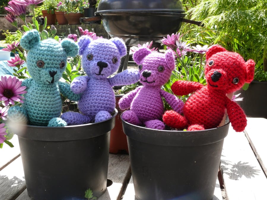 Barnabas Crochet Teddy Bear Toy