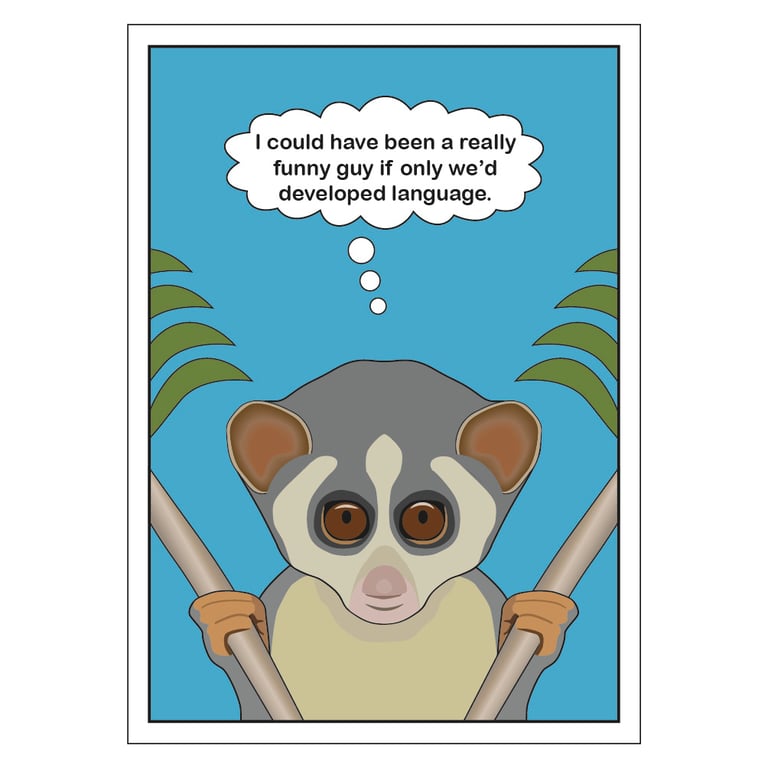 Funny Guy Postcard