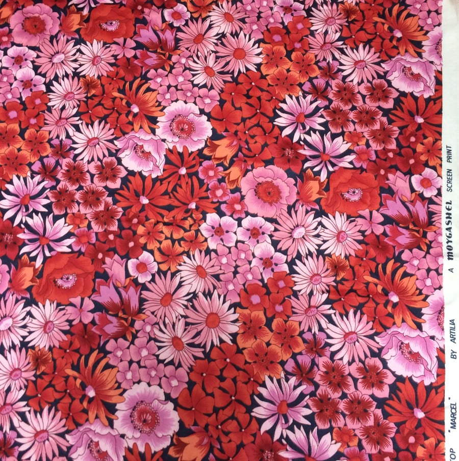 Pink Marcel 70s  60s Moygashel VIntage Fabric Lampshade option 