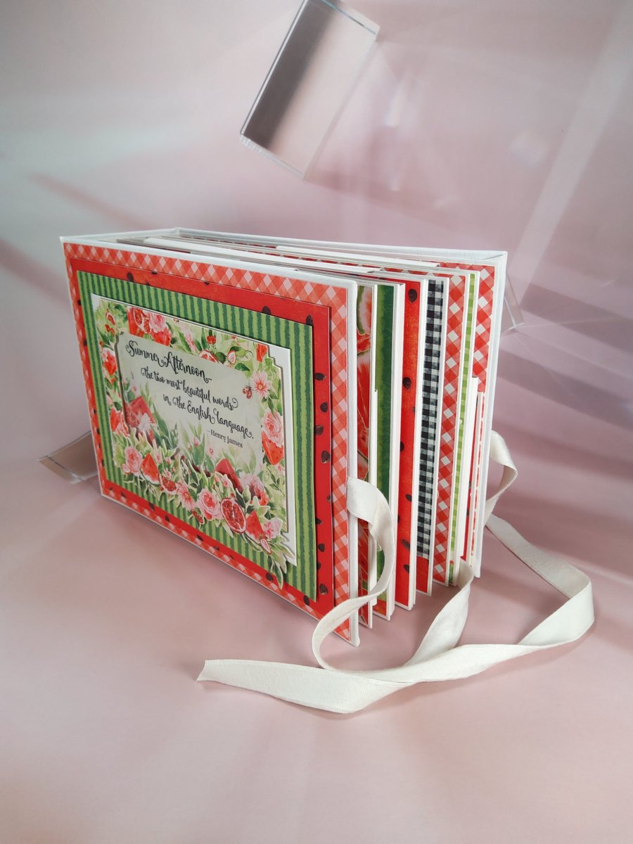 Handmade Summer Photo Album.