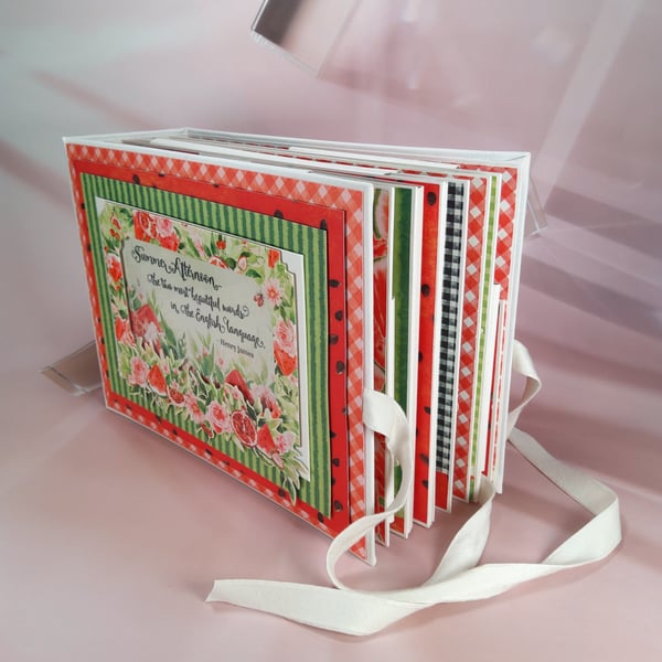 Handmade Summer Photo Album.