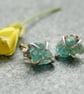 Sterling silver and apatite earrings - Image 2