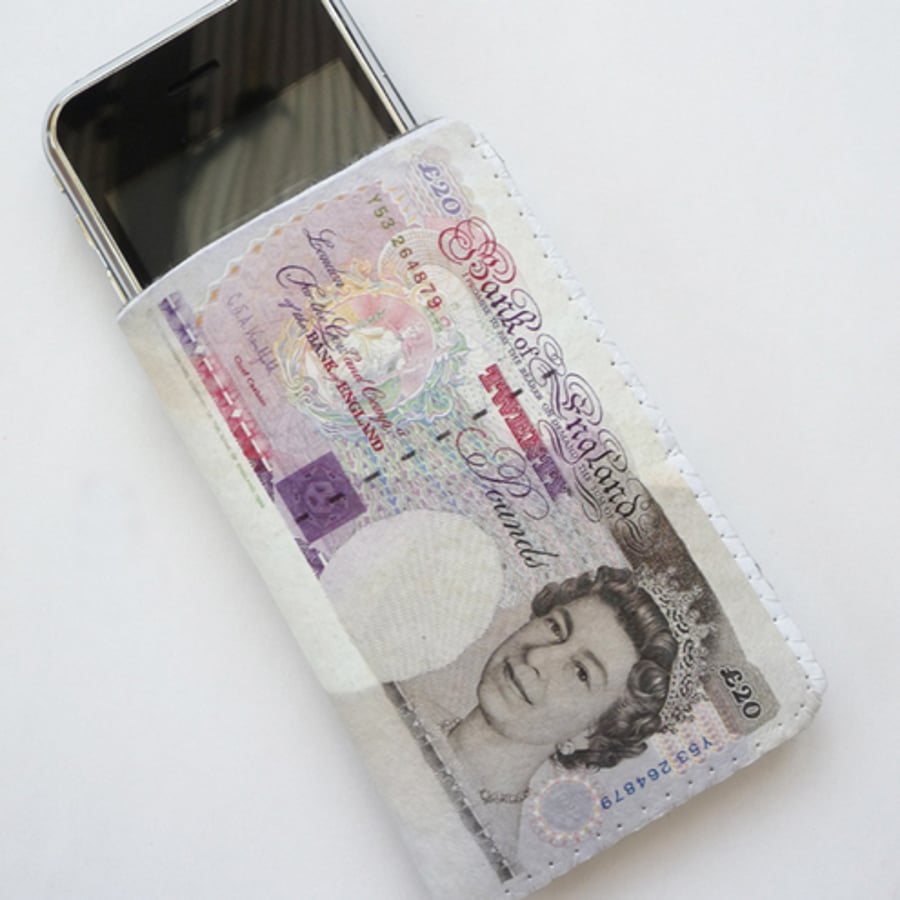 20 British Pounds iPhone Case