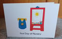 First Day At Nursery Greeting Cards