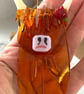 Highland cow “Hetty” the fused glass Christmas decoration  - Image 5