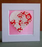  Unique Hand Made Heart Card with envelope - Image 1