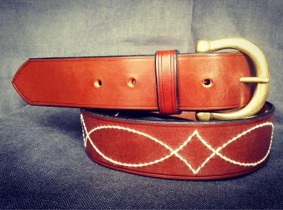 Hand stitched Torc belt