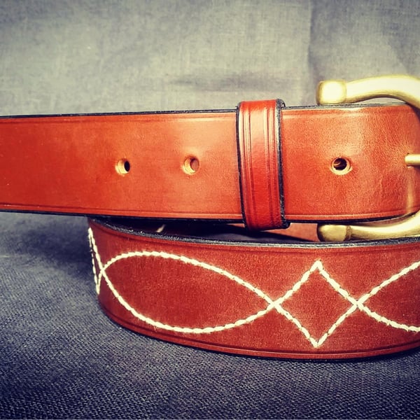 Hand stitched Torc belt