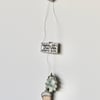 'Mighty Oaks from Little Acorns Grow' - Hanging Decoration