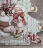 Christmas Decorated Tree Plaque by Carolee Crafts CR 0022 - Image 3