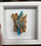 Driftwood Heart Pebble Framed Art - Image 3