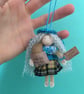 Tiny Cornish Fairy Doll Decoration, Christmas Tree Fairies - Image 3