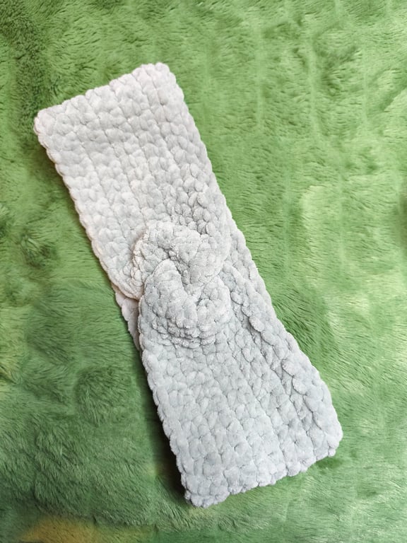 Light Grey Headband Ear Warmer