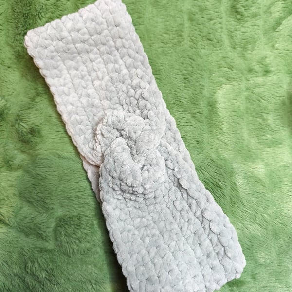 Light Grey Headband Ear Warmer