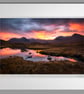 Rannoch Moor Glencoe Highlands Scotland - A3 (50x40cm) Unframed Print