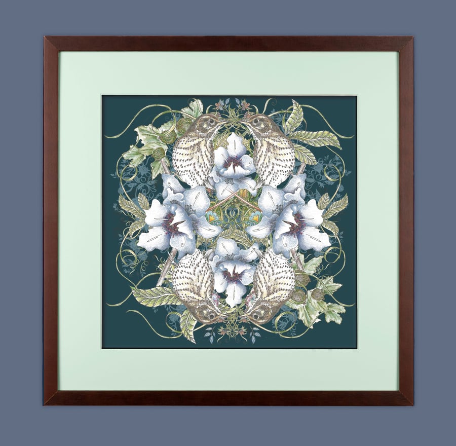 Song Thrush Natural World art print (unframed)