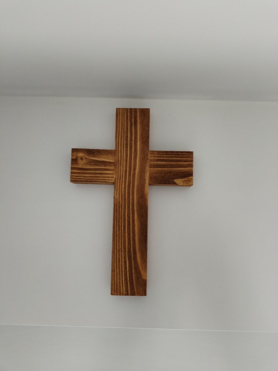 Wooden Hanging Wall Cross