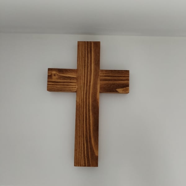 Wooden Hanging Wall Cross